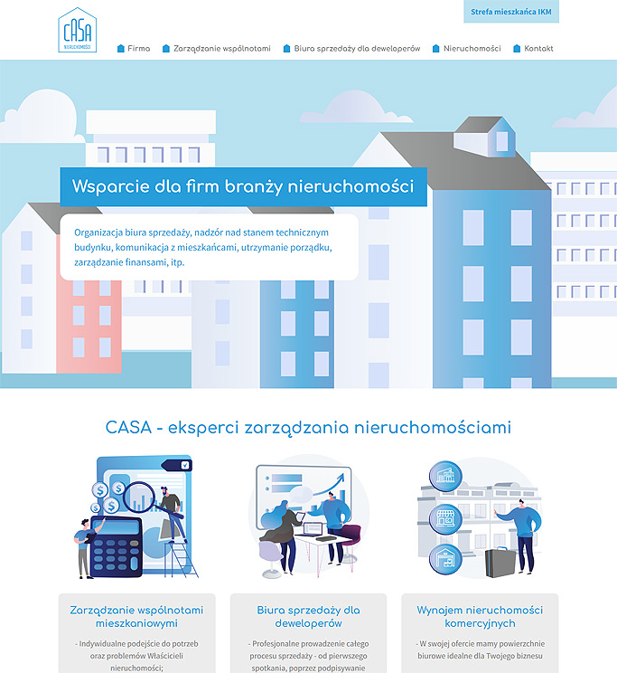 CASA - wsparcie dla deweloperów i wspólnot mieszkaniowych